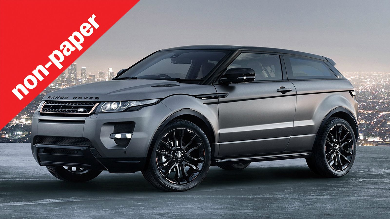 To Range Rover Evoque πλασάρεται ως κουπέ SUV. Πως σας φαίνεται;