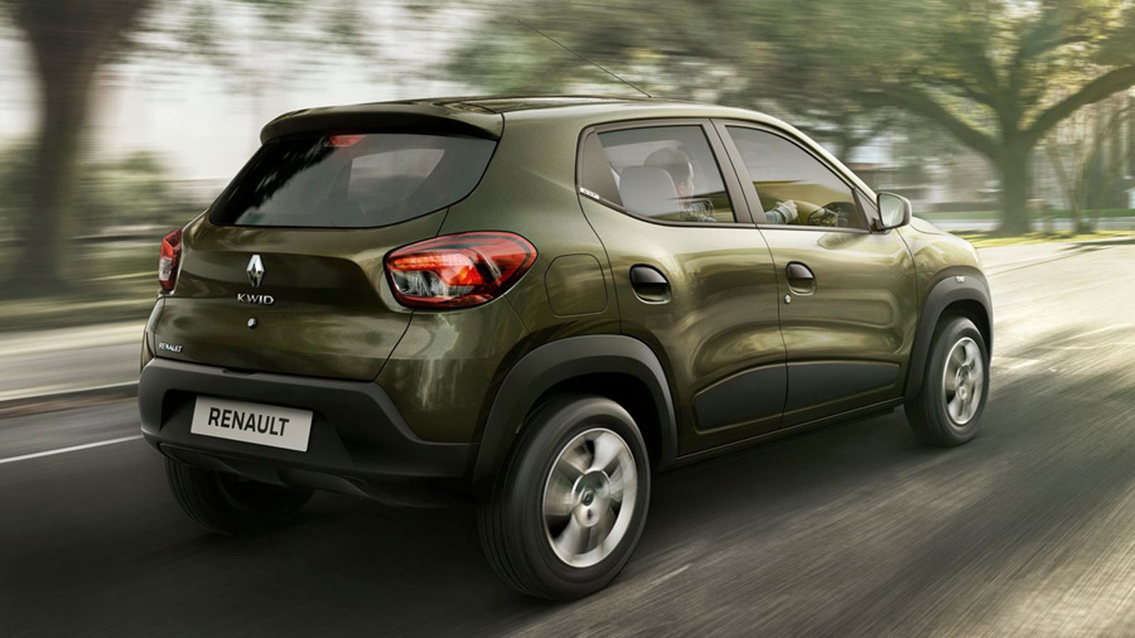 Η εταιρεία λέει πως το Kwid υιοθετεί τη σχεδιαστική «γλώσσα», αλλά και την κατασκευαστική «λογική» των SUV, όπως υποδηλώνουν και τα 18 εκ. απόστασης τ