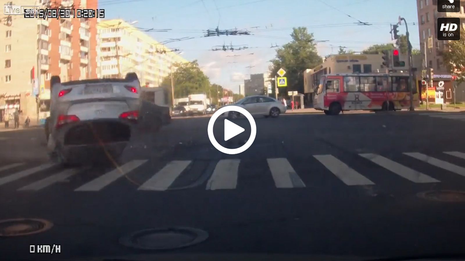 Το τρακάρισμα της ημέρας! (video)