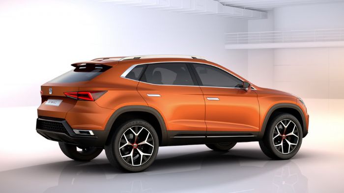 Tο πρωτότυπο crossover της SEAT έχει μήκος 4.660 χλστ., πατάει σε μεταξόνιο 2.790 χλστ., ενώ η απόστασή του από το έδαφος ανέρχεται στην εντυπωσιακή τ
