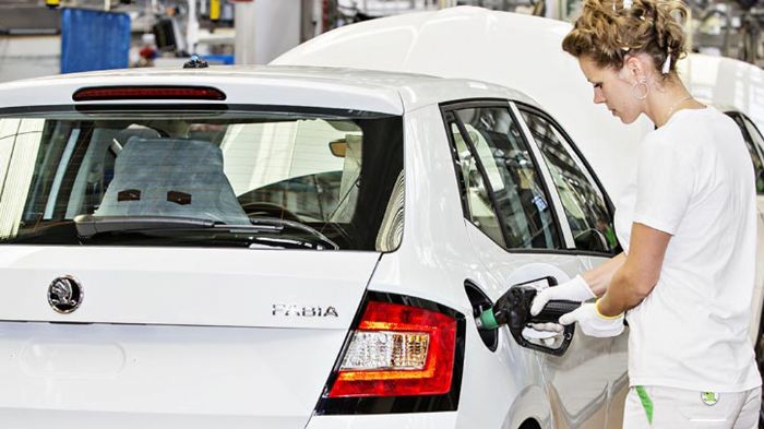 Πλέον, υπάρχουν 3 βάρδιες που φτιάχνουν ημερησίως 1.200 Fabia, Fabia Combi και Rapid Spaceback, ενώ μέχρι πρότινος υπήρχαν 2 βάρδιες που κατασκεύαζαν