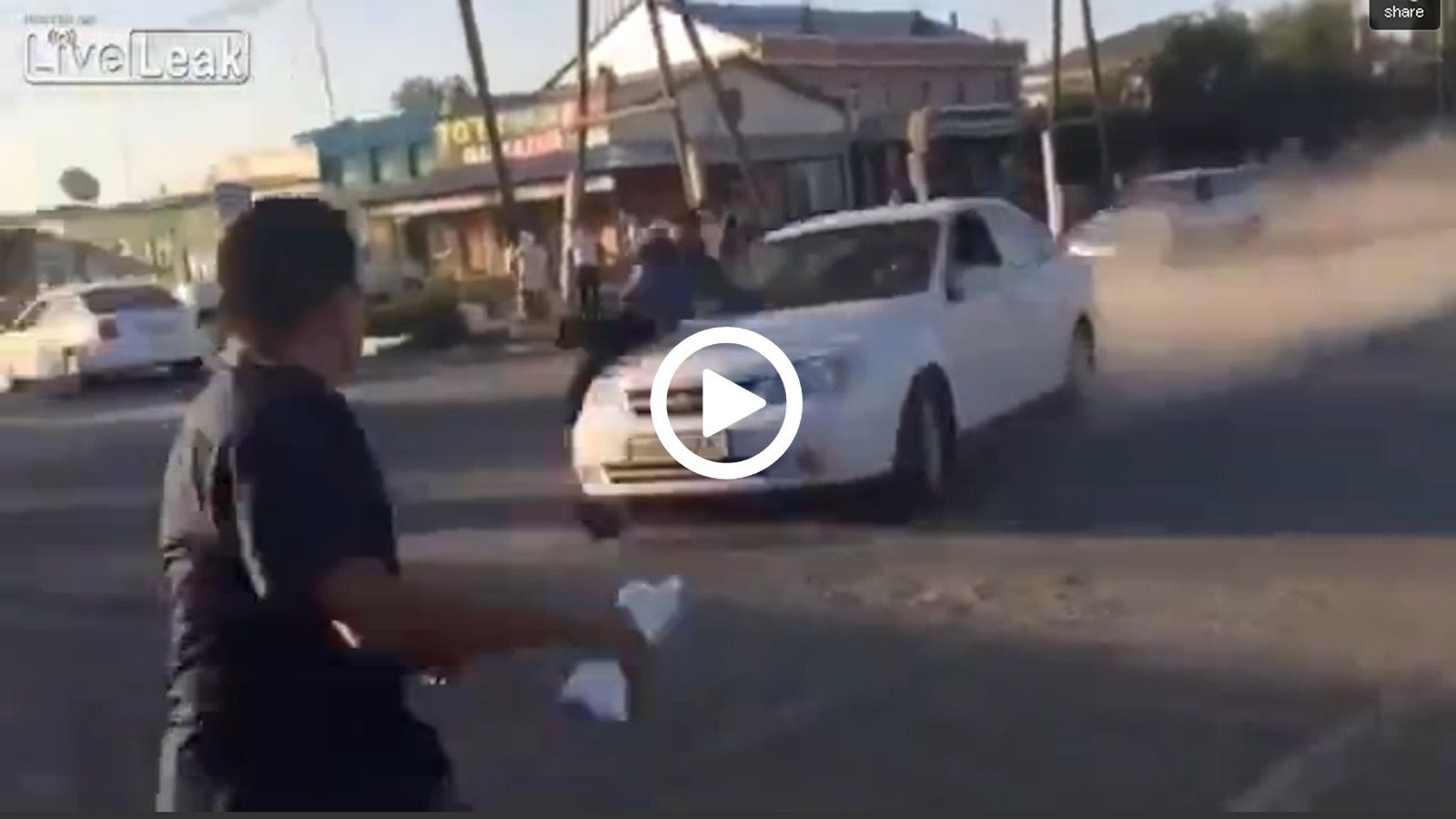 Επίδοξος κασκαντέρ τραυματίζεται! (video)