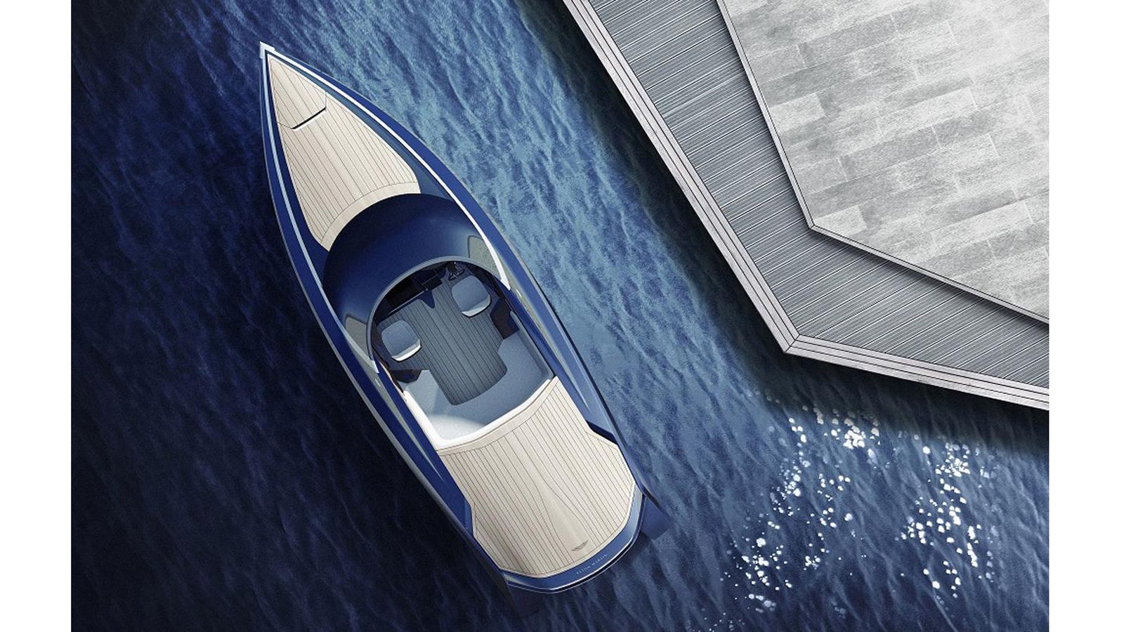 Η Aston Martin σε συνεργασία με την ολλανδική Quintessence Yachts, ανακοίνωσε πως θα κατασκευάσει το σκάφος AM37, με το «37» του ονόματος να υποδηλώνε