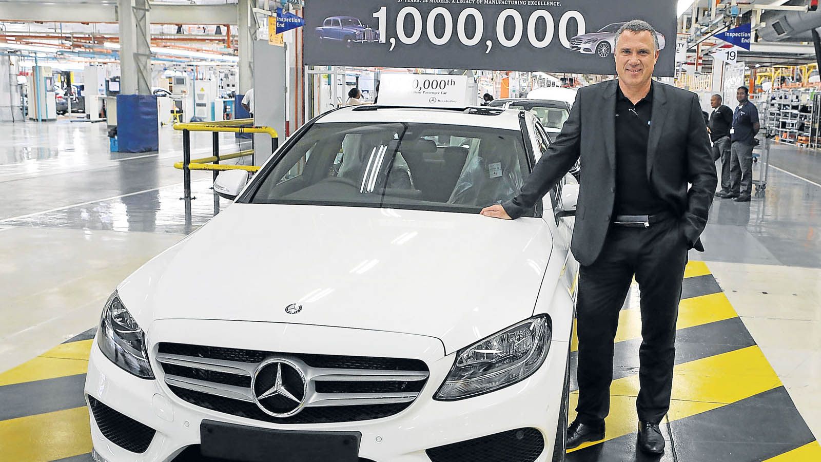 Ο CEO του εργοστασίου της Mercedes στη Ν. Αφρική, Arno van der Merwe