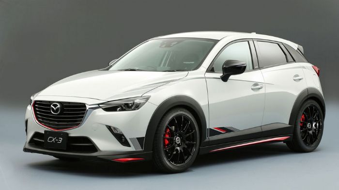Παρουσιάστηκε το Mazda CX-3 Racing concept, ένα μοντέλο που ενδεχομένως να αποτελεί τον προπομπό μιας «καυτής» έκδοσης MPS του ιαπωνικού compact cross