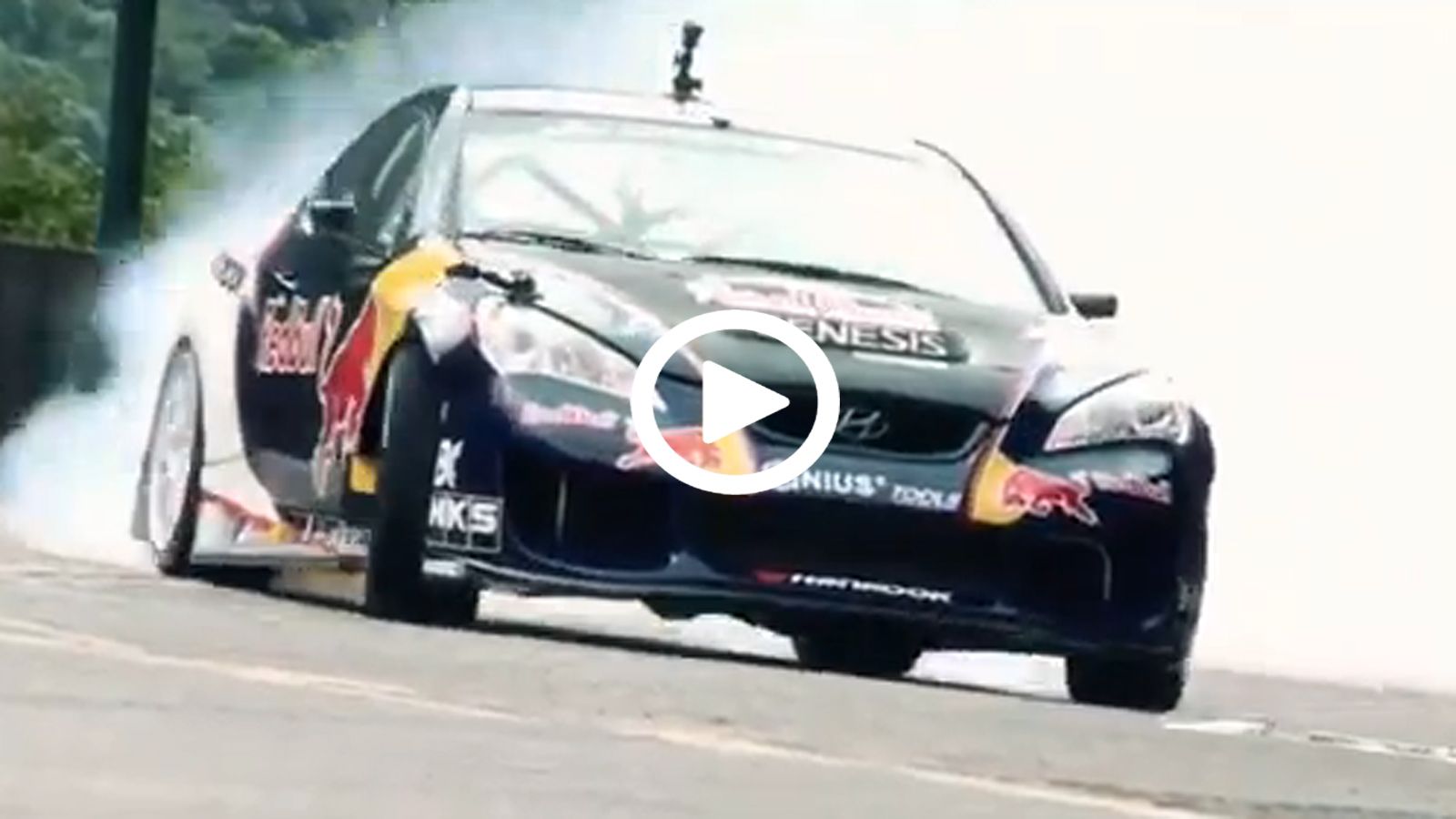 Επίδειξη τεχνικών drifting στη Βραζιλία.