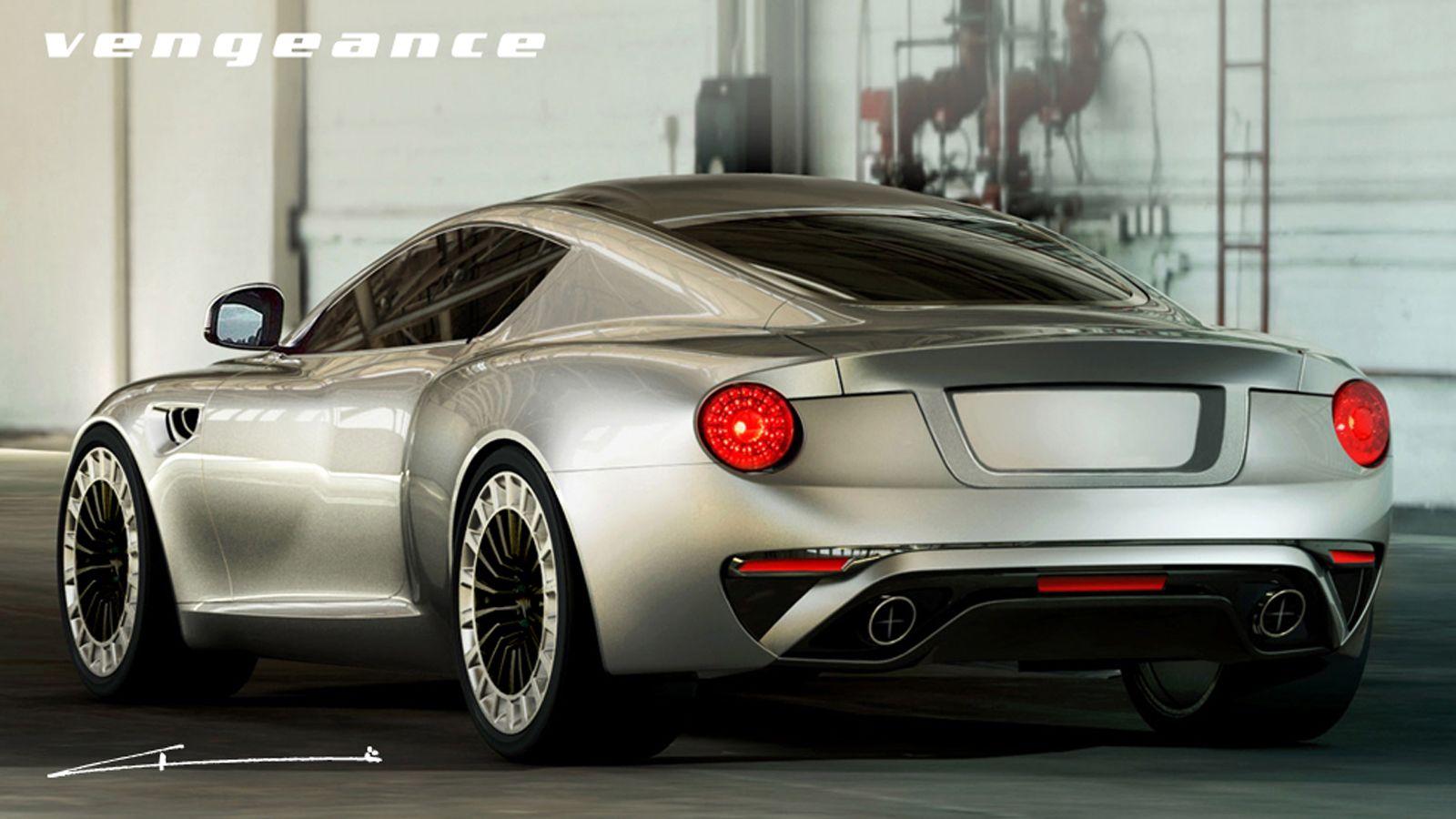 H Kahn Vengeance οφείλει την ύπαρξή της στην Aston Martin DB9.