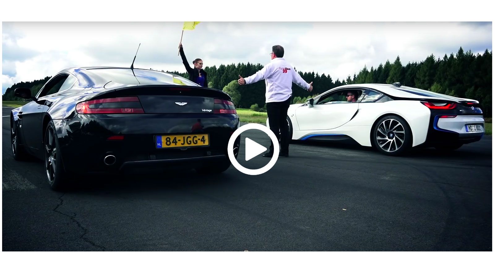 BMW i8 τα βάζει με Aston Martin