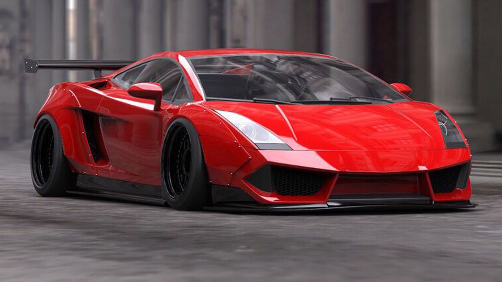 Απίστευτη αυτή η Lamborghini Gallardo της Liberty Walk. 