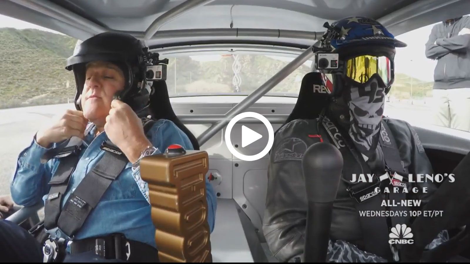 O Ken Block τρελαίνει τον Leno