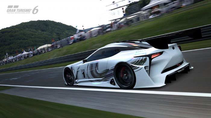 Το Lexus LF-LC GT Vision Gran Turismo θα αποτελέσει μέρος της νέας αναβάθμισης του Gran Turismo 6, η οποία έχει προγραμματιστεί για την προσεχή άνοιξη