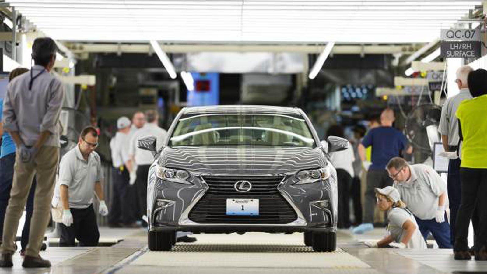 Πλέον είναι γεγονός. Η Lexus θα κατασκευάζει αυτοκίνητα και επί αμερικάνικου εδάφους.