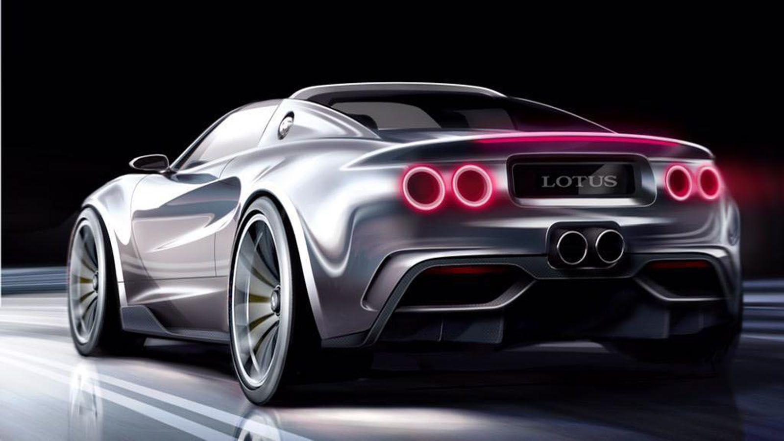 Τα στρογγυλά φώτα ξεχωρίζουν στο πίσω μέρος