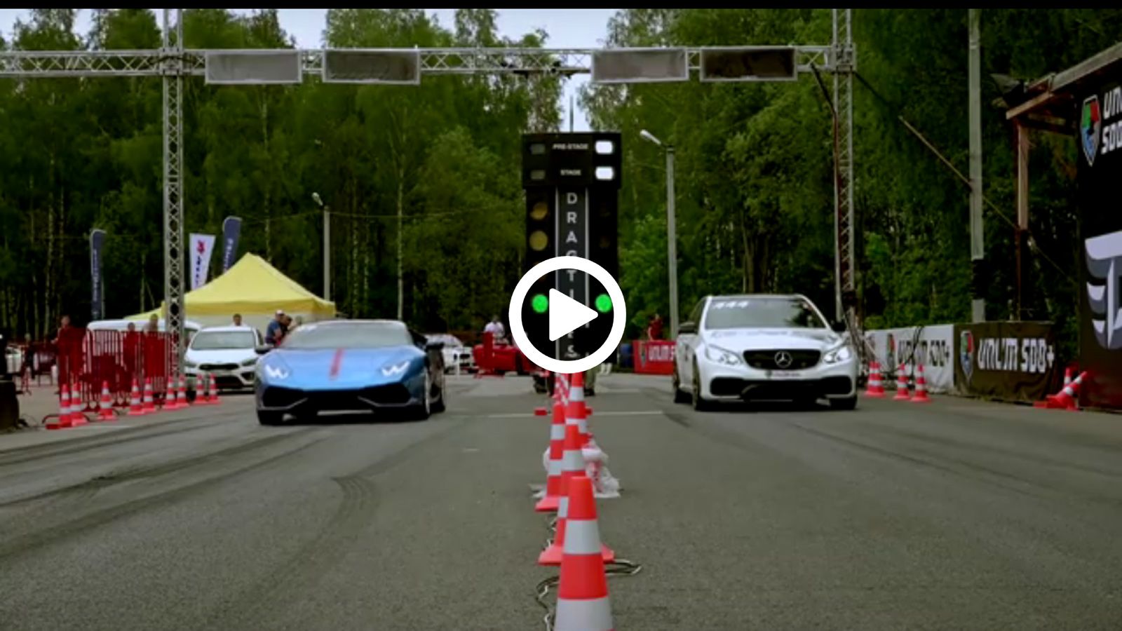 E63 AMG vs Huracan vs M6