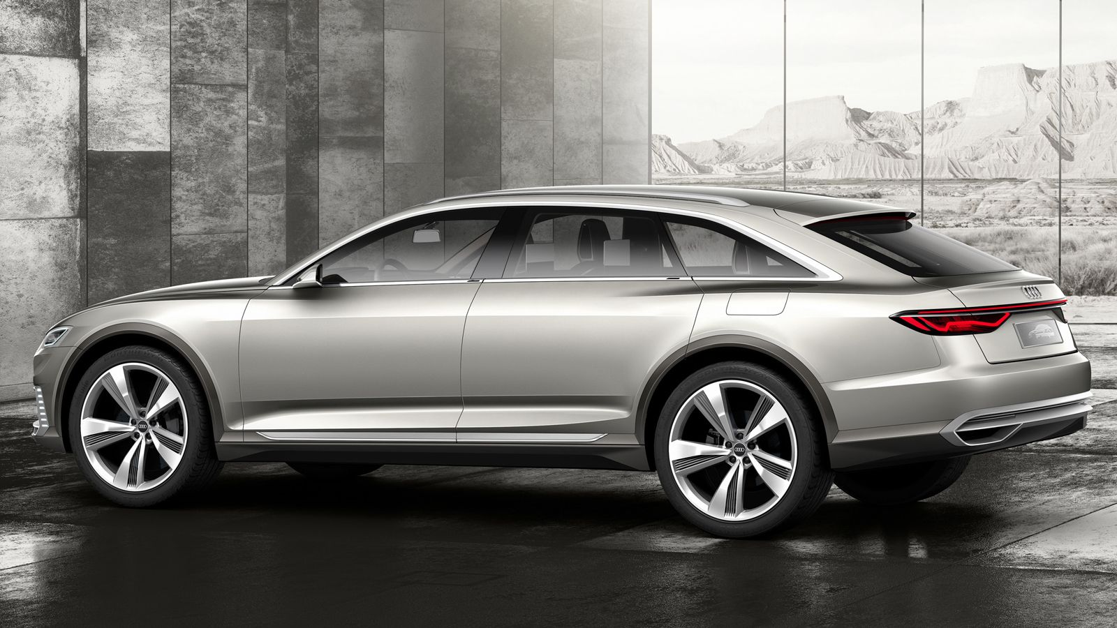 Το Prologue Allroad είναι 77 χιλ. ψηλότερο από το Avant προκειμένου να τονιστεί ο εκτός δρόμου χαρακτήρας του.