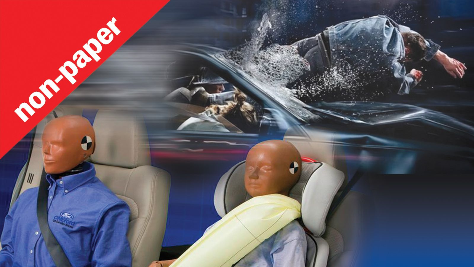 Αν οι πίσω επιβάτες δε φοράνε ζώνη, σκοτώνουν, εκτός από τους ίδιους, και τους μπροστινούς σε μία σύγκρουση. 