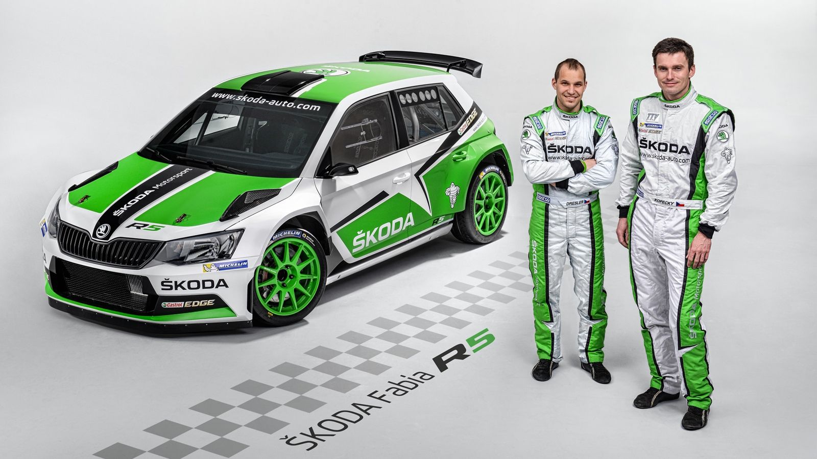 Οι Jan Kopecký και Pavel Dresler σημείωσαν την πρώτη τους νίκη με τη νέα Skoda Fabia R5 στο Πρωτάθλημα Ράλι Τσεχίας.