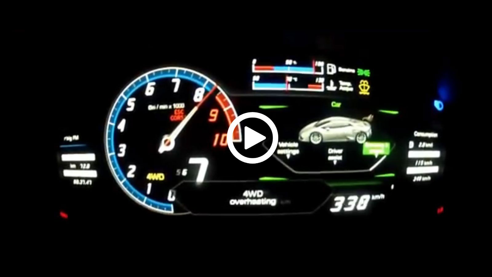 Onboard από 3 supercars