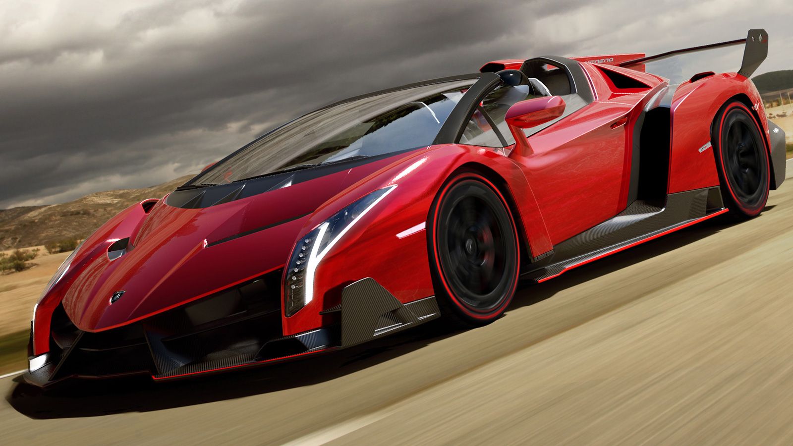 Τρομακτική η όψη του υπεραυτοκινήτου της Lamborghini.