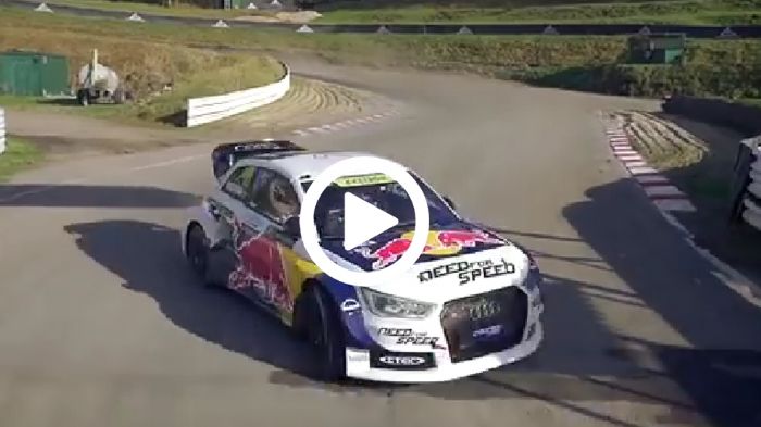 Ο Walter Rohrl έχτισε το θρύλο του με το S1 Sport Quattro. Σήμερα, με το Audi S1 EKS RX Quattro των 560 ίππων, αποδεικνύει απέναντι στον Mattias Ekstr
