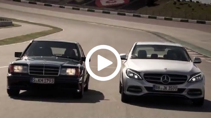 Η Mercedes 190 E 2.5 EVO II παρουσιάστηκε το 1990 και είχε ισχύ 235 ίππων και ένα body kit που έβγαζε μάτια. Της Mercedes C 350 e, πάλι, η συνδυαστική