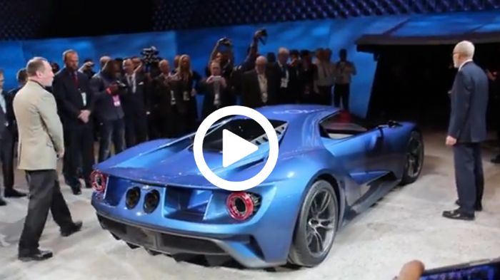 Δείτε και ακούστε το νέο Ford GT με τον twin-turbo 3,5 λτ. EcoBoost κινητήρα των 600 και πλέον ίππων.