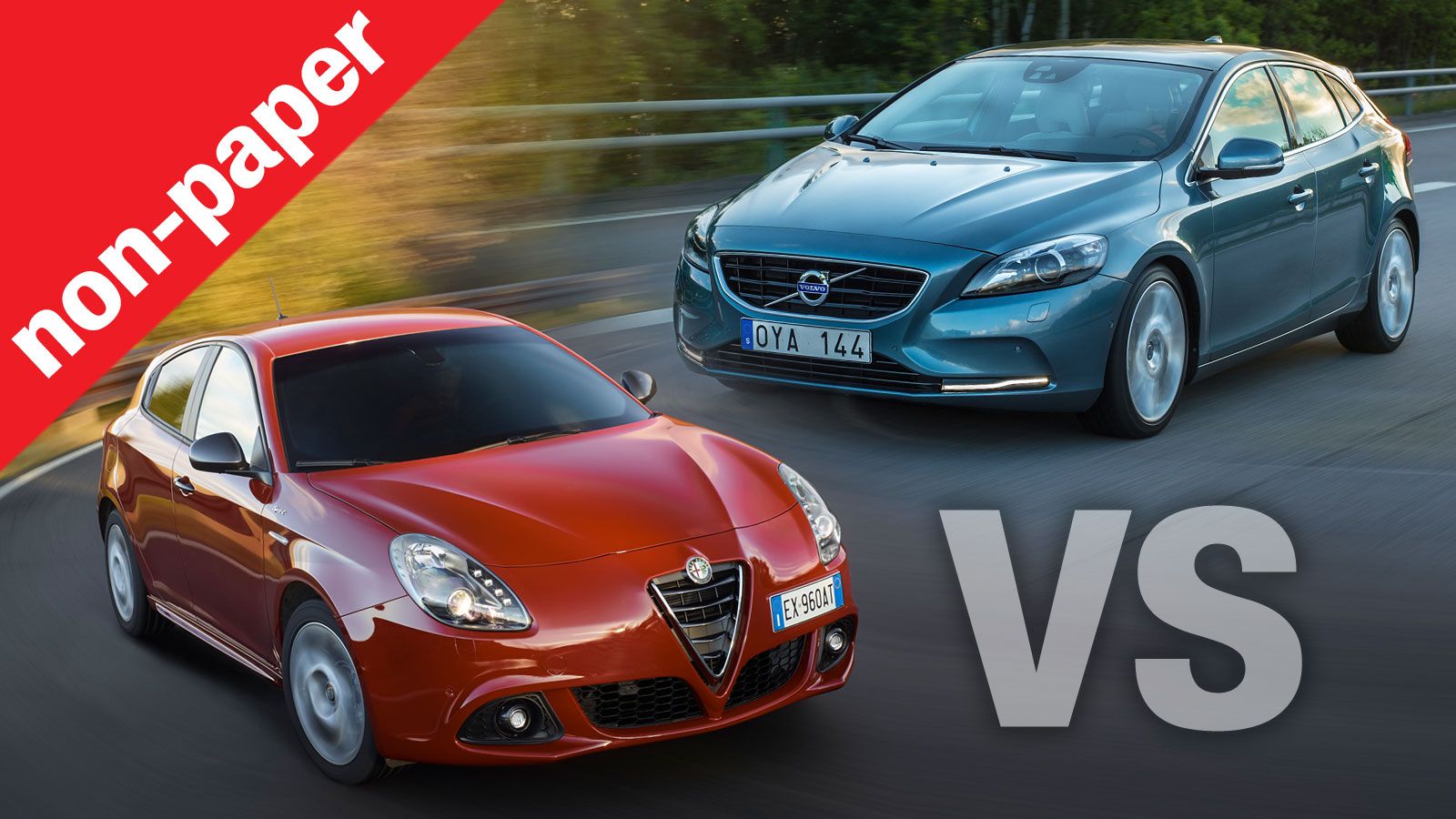 Giulietta και Volvo V40 με ξεχωριστό στυλ και στα ίδια λεφτά. Εσείς τι λέτε; Ποιο θα επιλέγατε;