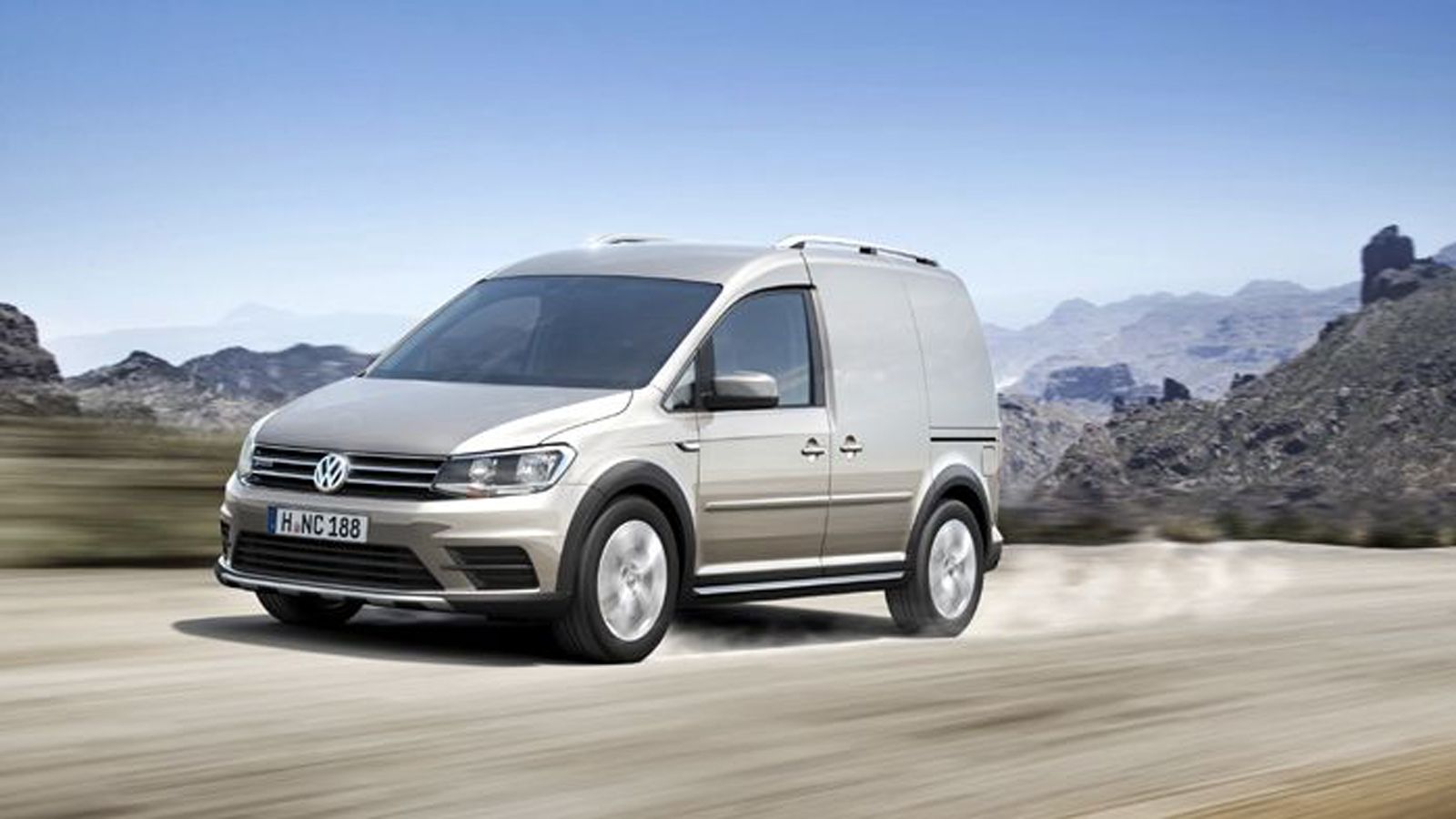 Η VW παρουσίασε μία νέα έκδοση του Caddy η οποία είναι εφοδιασμένη με τετρακίνηση.