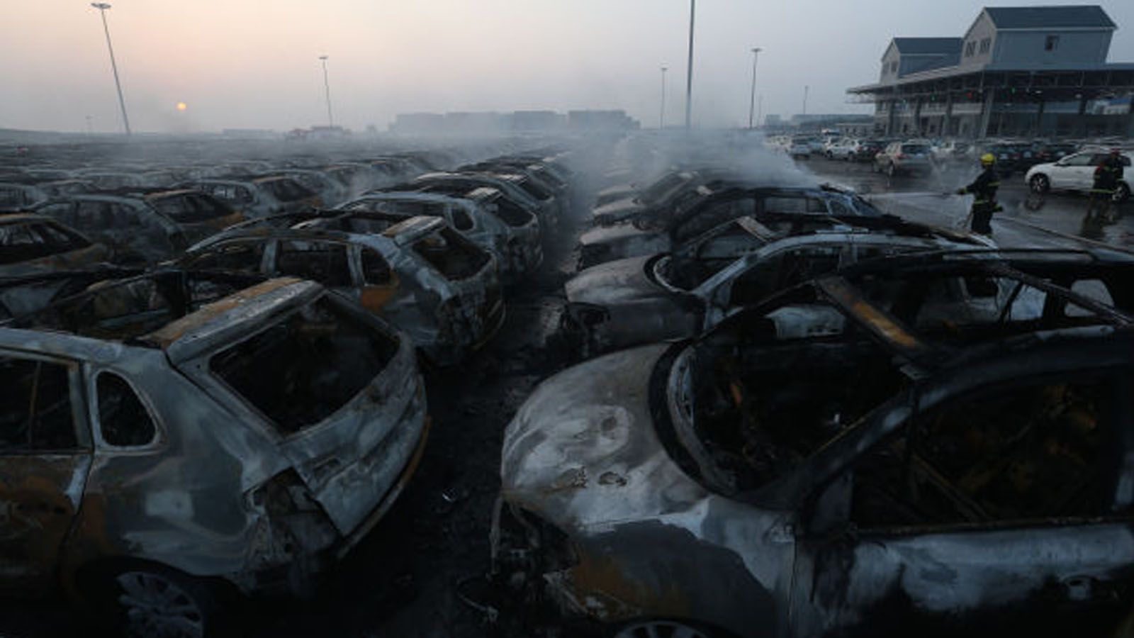 Μεγάλη ζημιά για την VW στην Κίνα, από την τρομακτική έκρηξη στην Τιαντζίν.