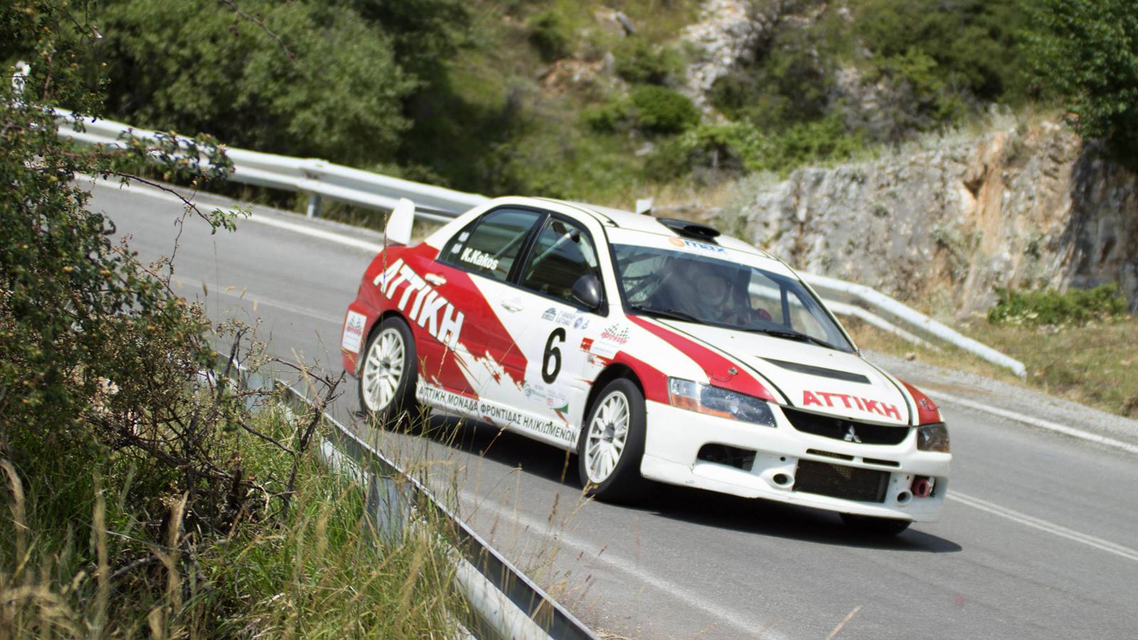 Νικητής Κατηγορίας N4: Κωνσταντίνος Κάκος (Mitsubishi Lancer Evo IX)
