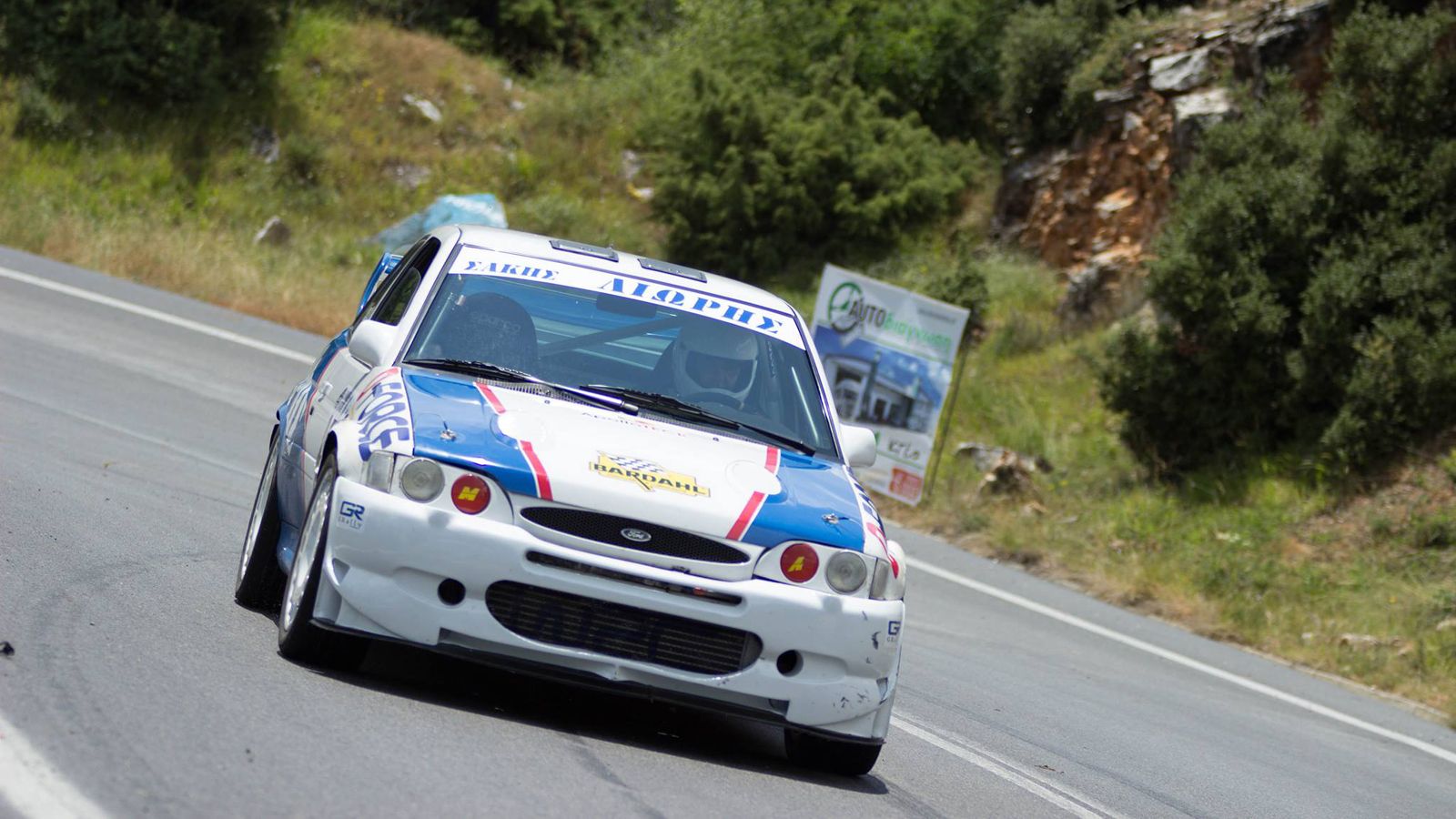 Νικητής Κατηγορίας A8: Παναγιώτης Λιώρης (Ford Escort WRC)