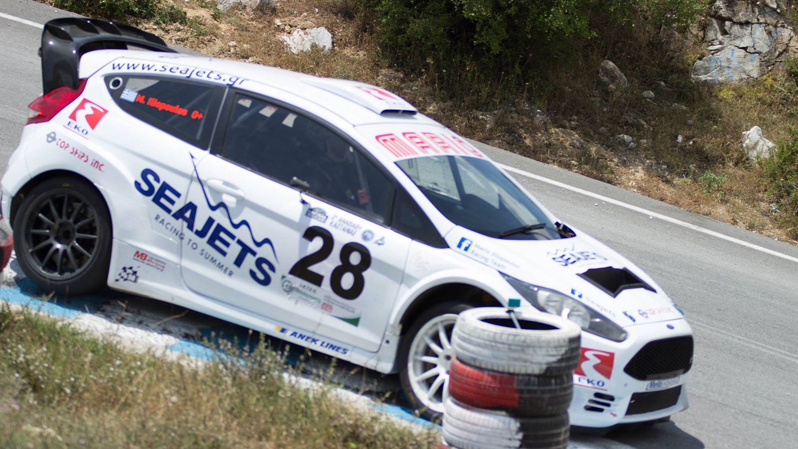 Νικητής Formula Saloon: Μάριος Ηλιόπουλος (Ford Fiesta WRC)