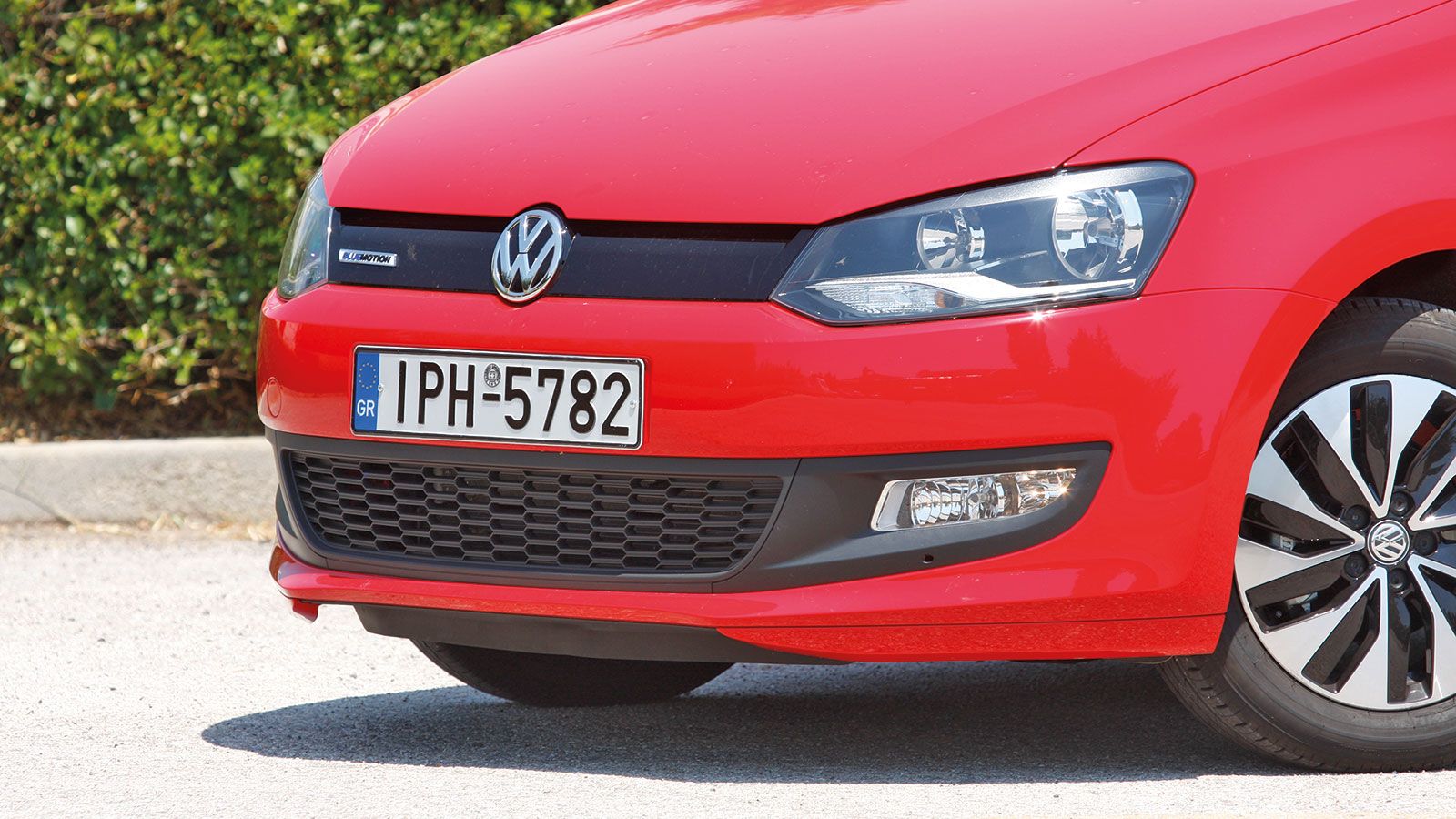 Οι αεροδυναμικές επεμβάσεις στο Polo τονίζουν τον high-tech χαρακτήρα του.