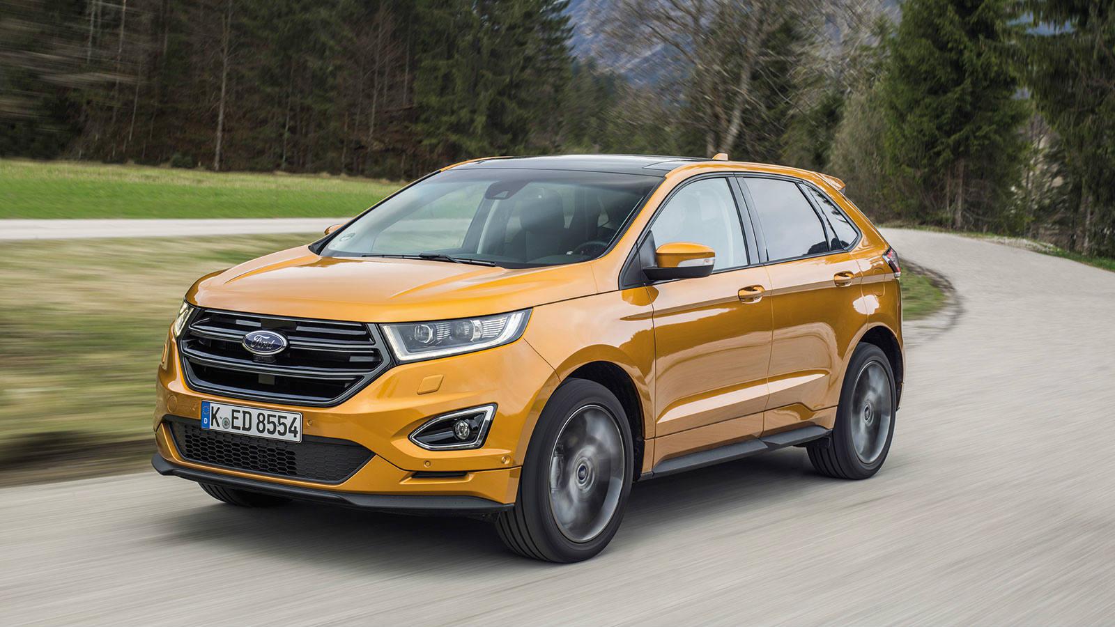 Το νέο Ford Edge κάνει αισθητή την παρουσία του στη κατηγορία των μεγάλων SUV, με την επιβλητική-macho σχεδίαση του.
