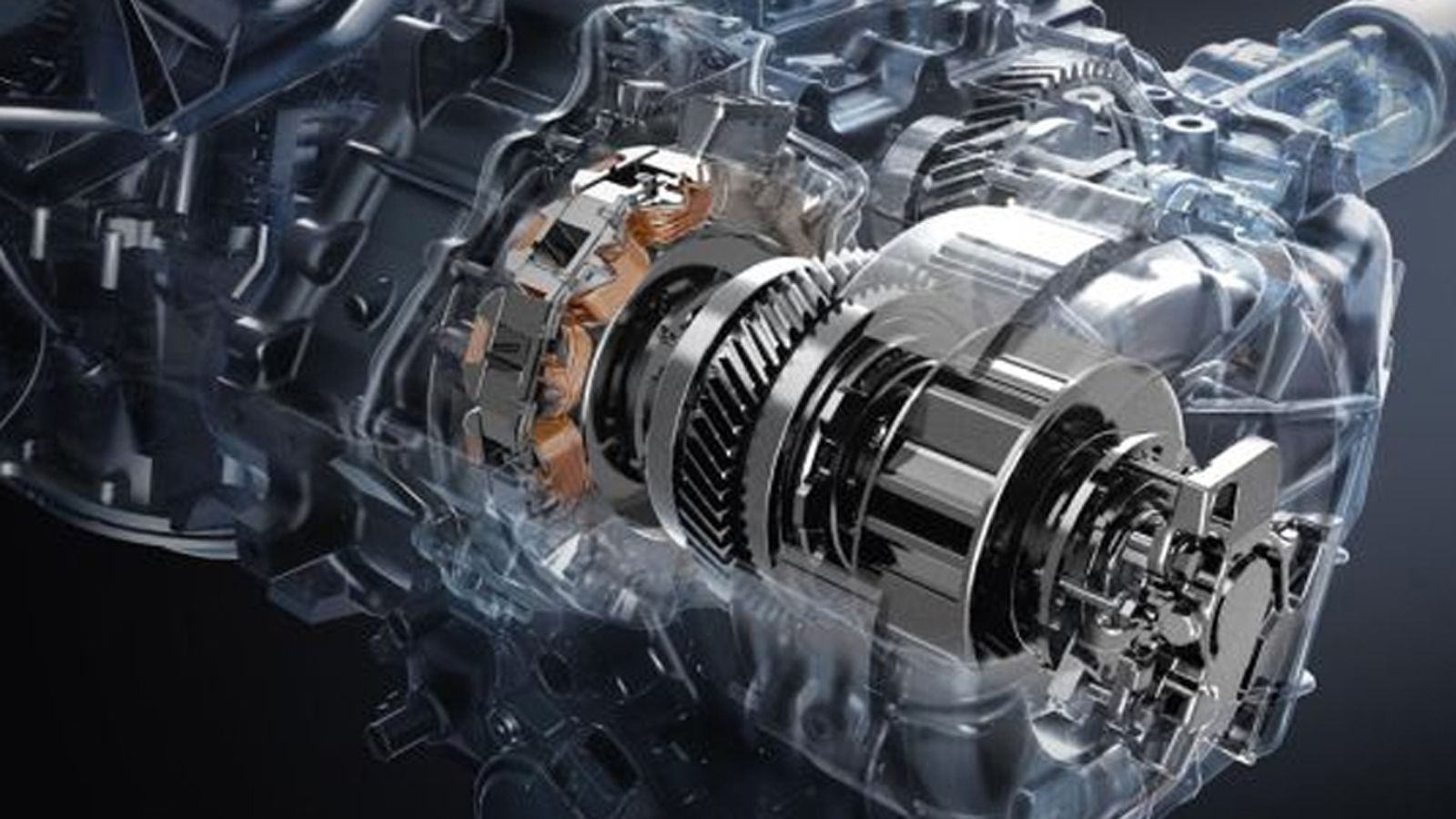 Το κιβώτιο του LC500h είναι ένα κιβώτιο CVT, συνδεδεμένο με δυο ηλεκτροκινητήρες υψηλής απόδοσης, που τους ενοποίησε με ένα αυτόματο κιβώτιο 4 σχέσεων