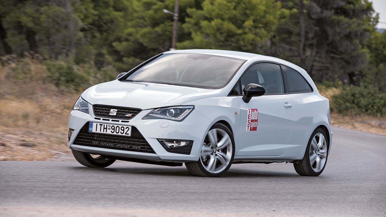 Πρώτη θέση για το SEAT Ibiza CUPRA με τον 1.800άρη κινητήρα απόδοσης 192 ίππων που καταφέρνει το 0-100 σε 6,8 δλ.