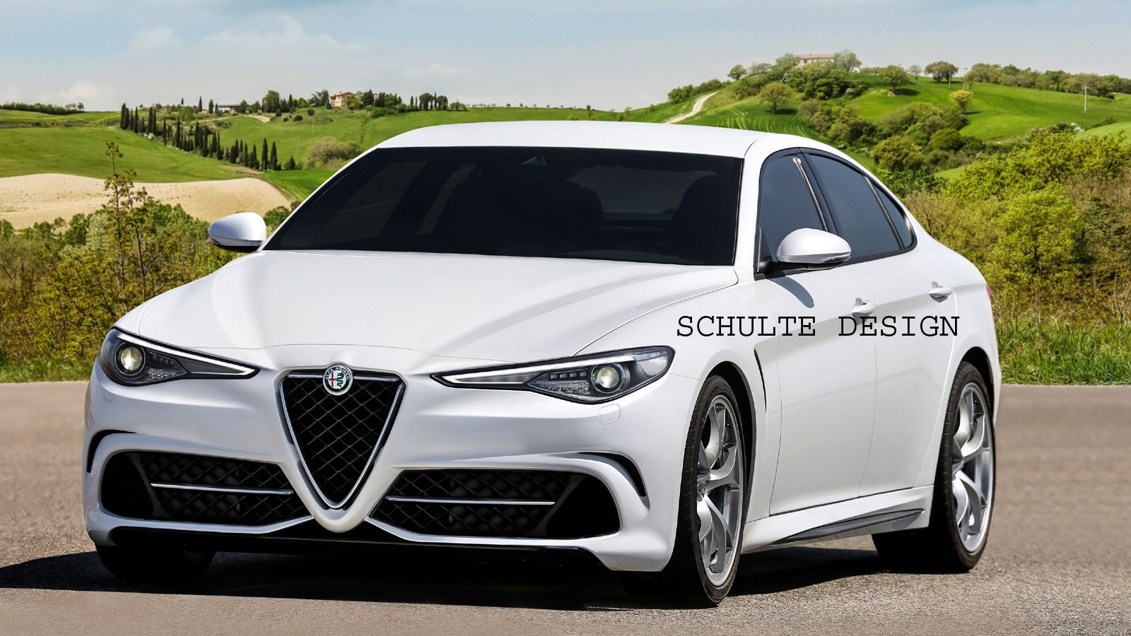 H νέα Alfa Romeo Alfetta θα παρουσιαστεί το 2018, ώστε να ανταγωνιστεί τις BMW Σειρά 5 και Mercedes E-Class (ηλεκτρονικά επεξεργασμένη κατασκοπευτική 