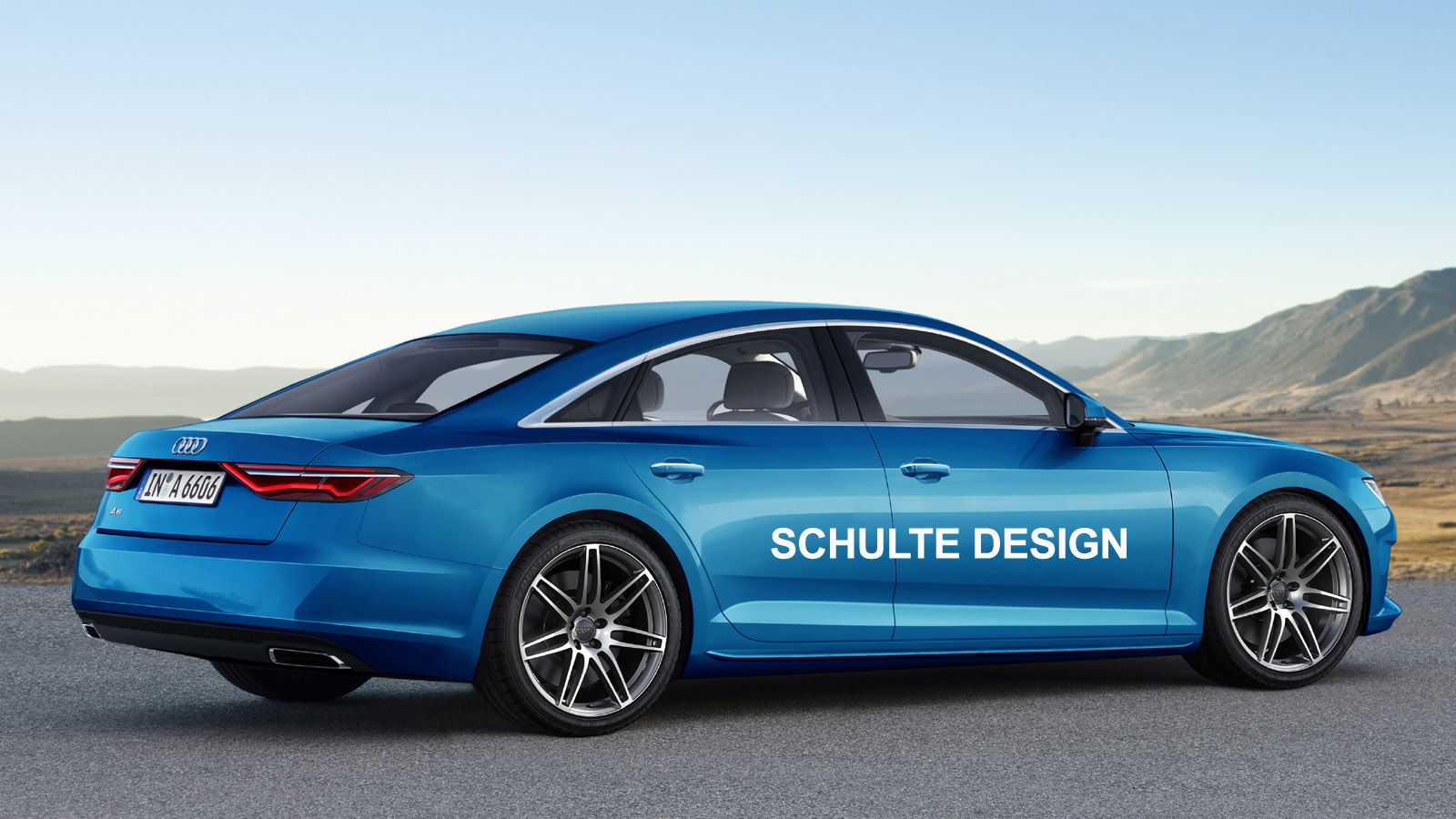 Το νέο Audi A6 (ψηφιακά επεξεργασμένη εικόνα) εξελίσσεται για πρώτη φορά μαζί με τα νέα A7 και A8, με τα οποία θα μοιράζεται την πλατφόρμα και τα μηχα