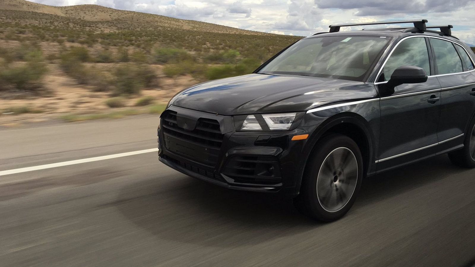 Χωρίς ιδιαίτερο καμουφλάζ έκανε την εμφάνιση του στο δρόμο το νέο Audi Q5.