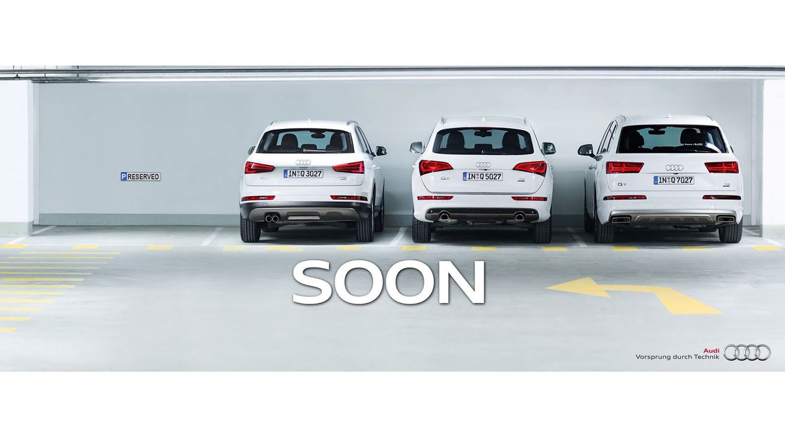 Με έναν ευφάνταστο τρόπο η Audi μας προετοιμάζει για την άμεση έλευση του 4ου μέλους της Q «οικογένειας» μοντέλων της, το οποίο θα είναι το μικρότερο 