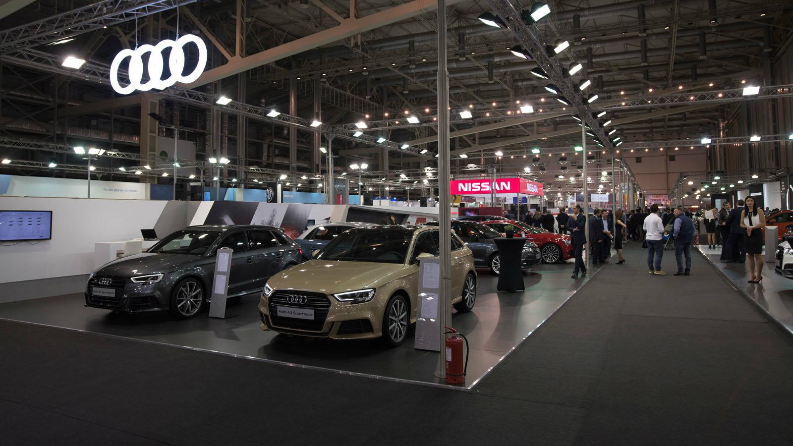 Δυναμική η παρουσία της Audi στο Σαλόνι της Αθήνας με αρκετά νέα μοντέλα να κάνουν την πρώτη τους εμφάνιση στο αθηναϊκό κοινό