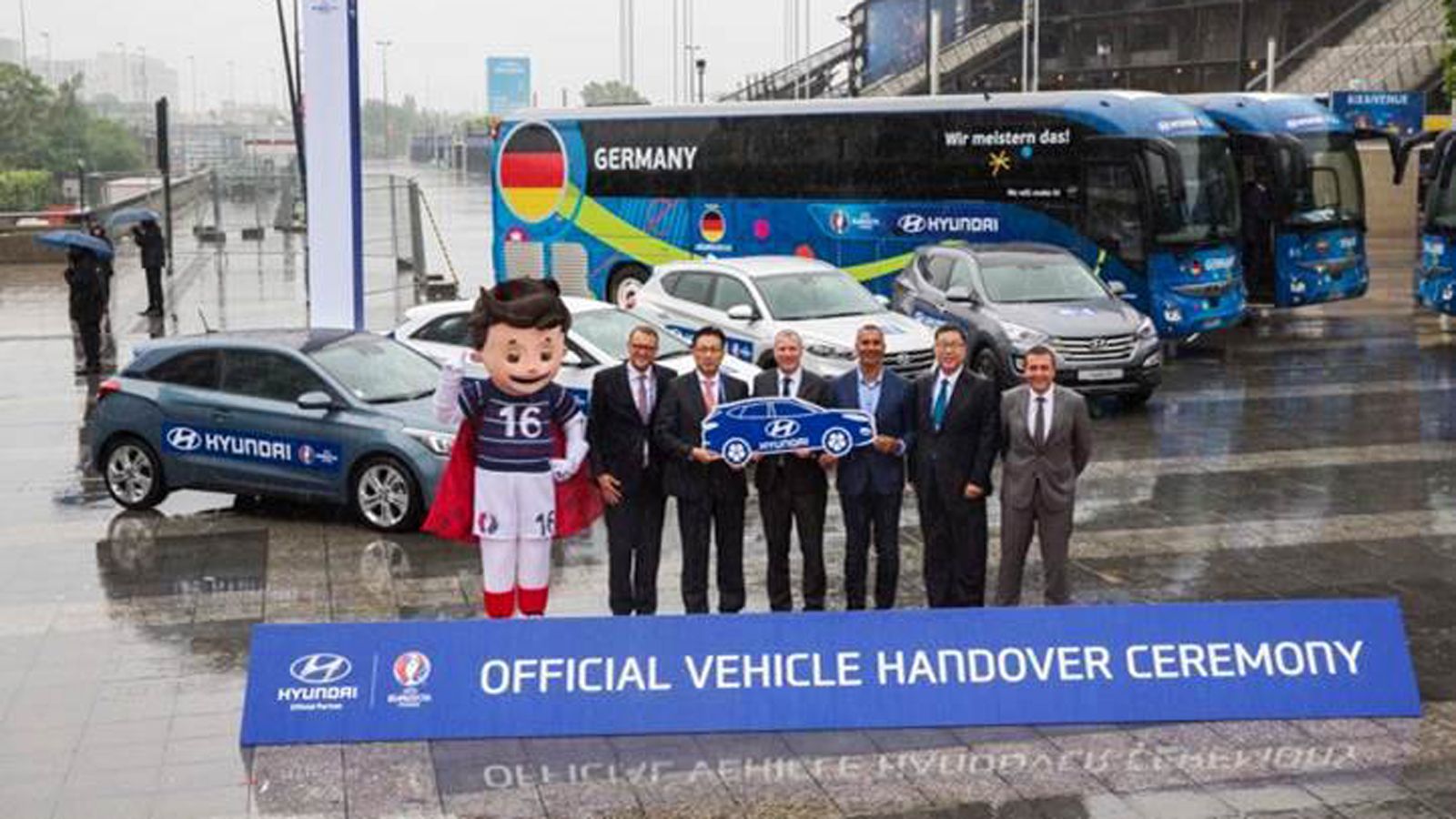 Η Hyundai Motor θα προμηθεύσει περισσότερα από 350 οχήματα, συμπεριλαμβανομένων των Genesis, Santa Fe, Tucson και i20 για τις ανάγκες του UEFA EURO 20