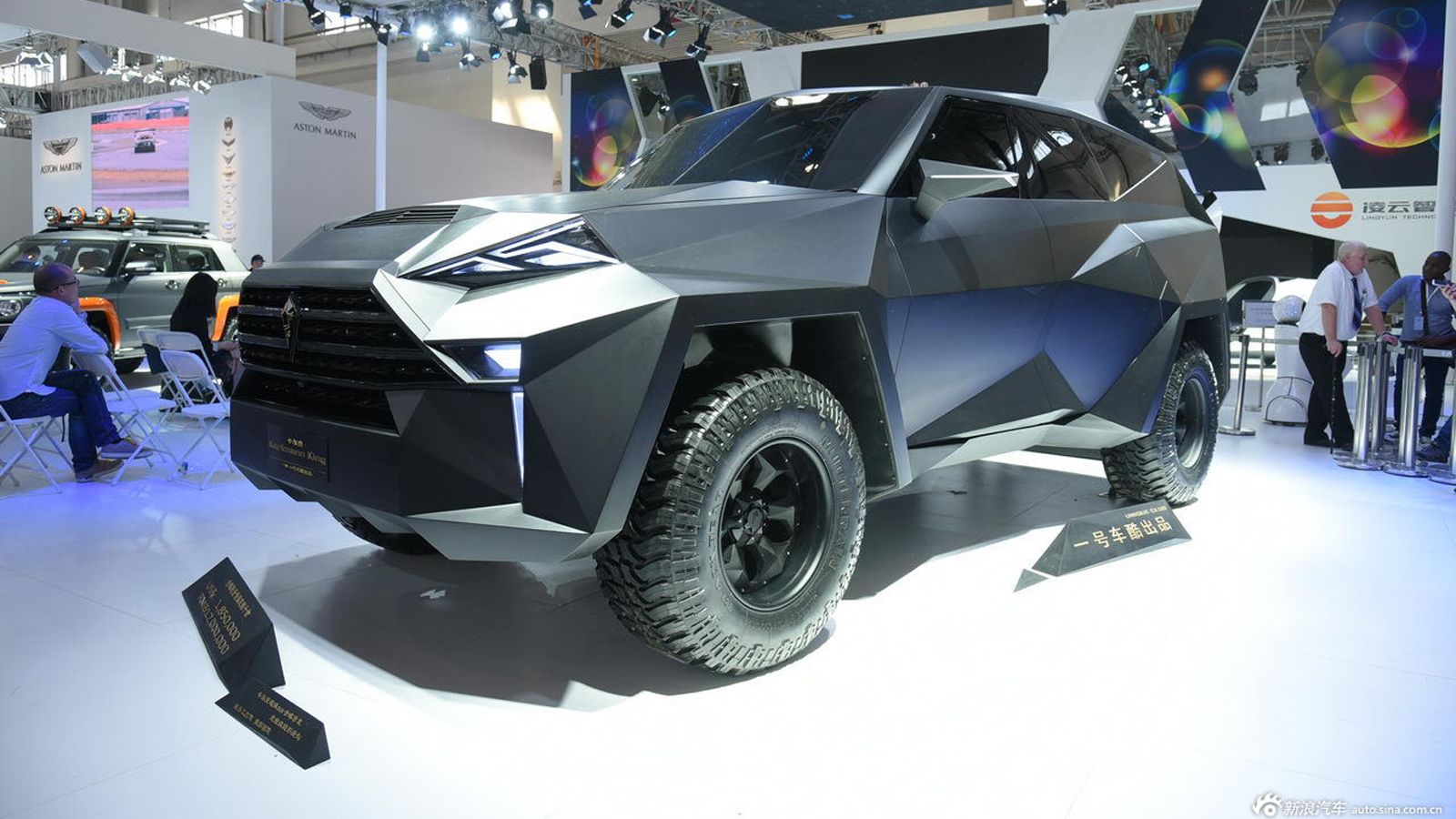 Το IAT Kalman είναι ένα SUV που κάνει το Hummer H1 να φαίνεται «μετριοπαθές». Η κινέζικη εταιρεία ανακοίνωσε πως θα φτιάξει έξι αντίτυπα του οχήματος,