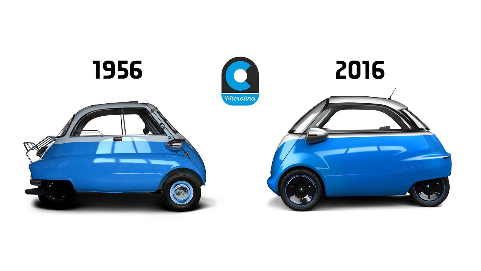 Οι διαφορές μεταξύ των δυο μοντέλων είναι αισθητές, με το ανανεωμένο Microlino να έχει πιο έντονες καμπύλες και σαφώς πιο φουτουριστικό σχεδιασμό.