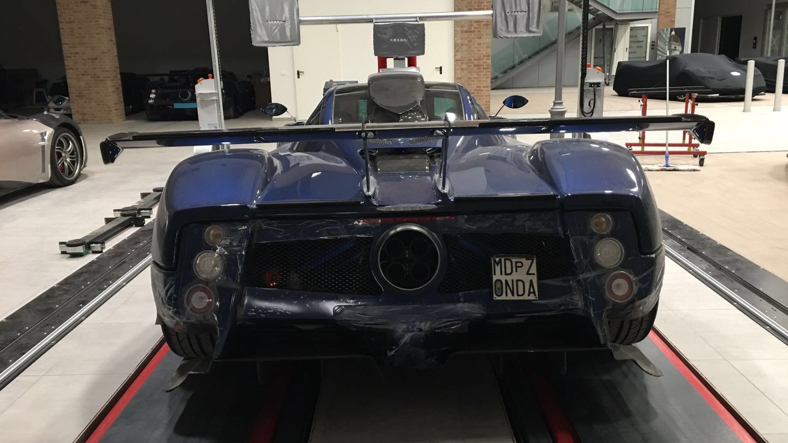 H ονομασία του μοντέλου Pagani Zonda MD προκύπτει από τα αρχικά του ονοματεπώνυμου του ιδιοκτήτη.