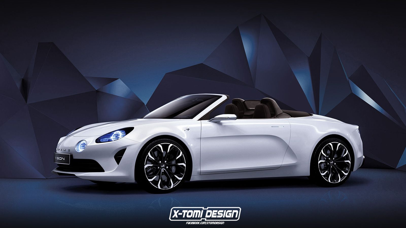 Αυτή θα μπορούσε να είναι η ανοικτή εκδοχή του Alpine Vision Concept.