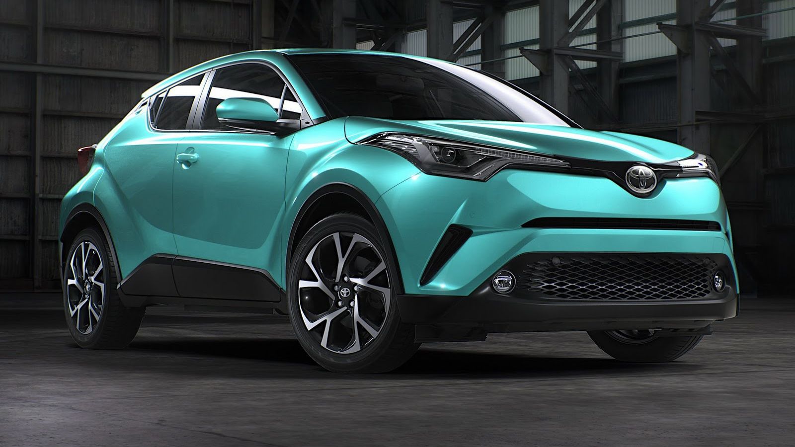 Το Toyota C-HR έχει μήκος 4,36 μέτρα και ξεχωρίζει με την coupe λογικής σχεδίασή του. 