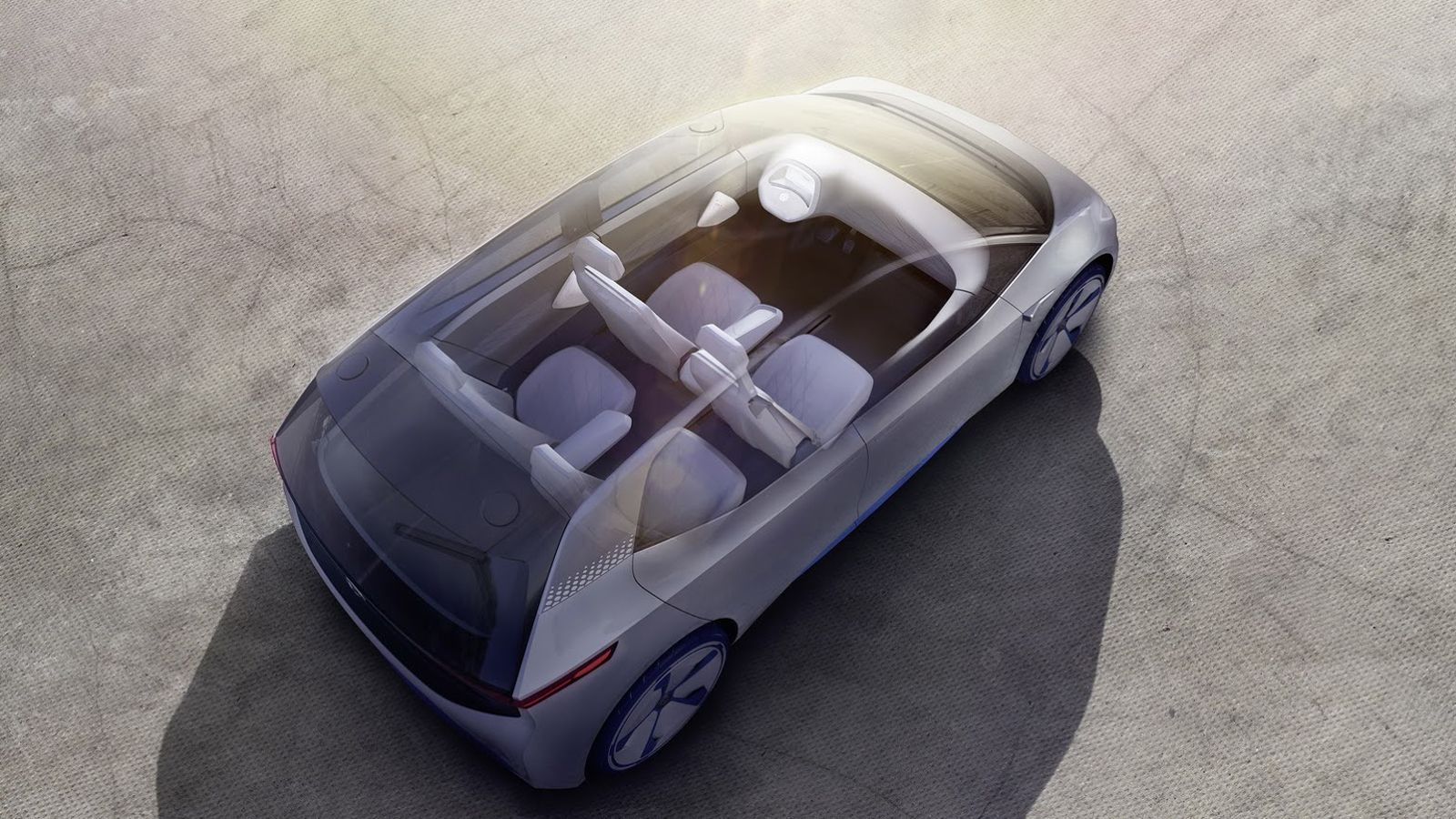 Ως πρωτότυπο, το νέο ηλεκτρικό hatchback μας δίνει επίσης και μια πρώτη γεύση για τις τεχνολογίες αυτόνομης οδήγησης της VW. Το τιμόνι κρύβεται μέσα σ