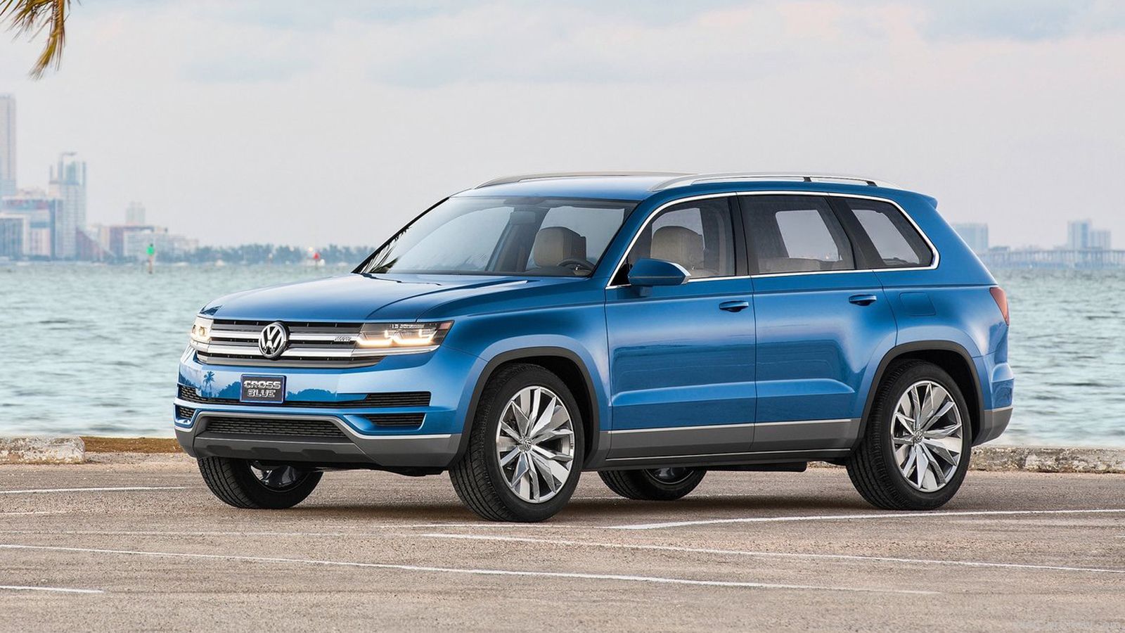 Το SUV της Volkswagen θα επηρεαστεί αισθητικά από το πρωτότυπο CrossBlue Concept (φωτό), ενώ θα λέγεται είτε Atlas είτε Teramont. Μπορεί, πάλι, και τα