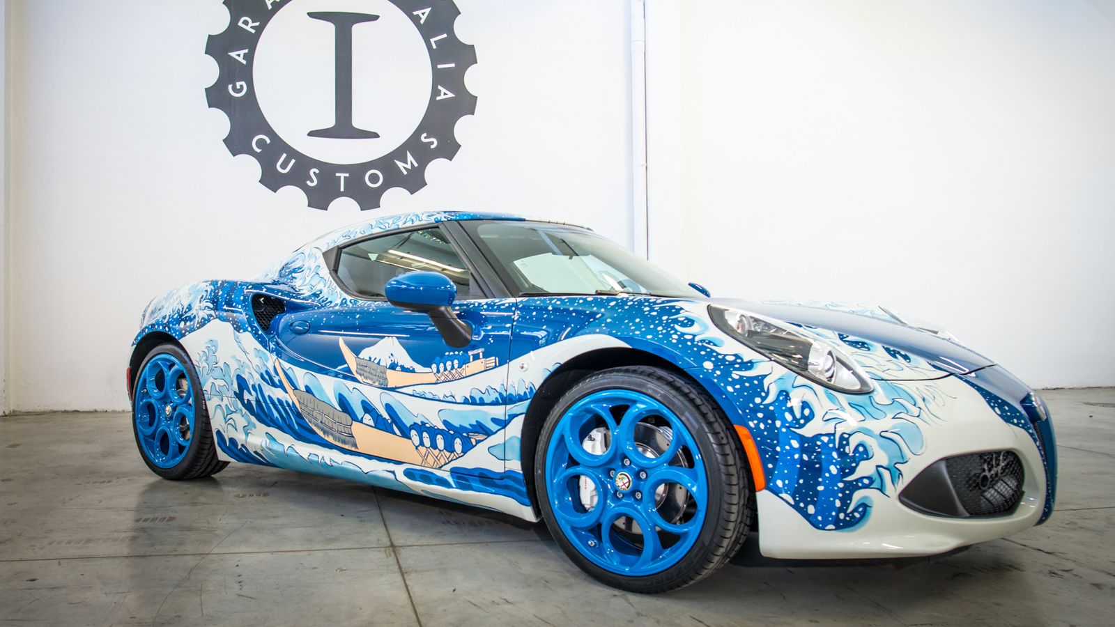 Το μοναδικό μοντέλο αποτελεί δημιούργημα της «Garage Italia Customs».